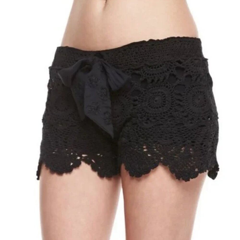 Letarte Crochet knit Shorts Cover up - Picture 3 of 7